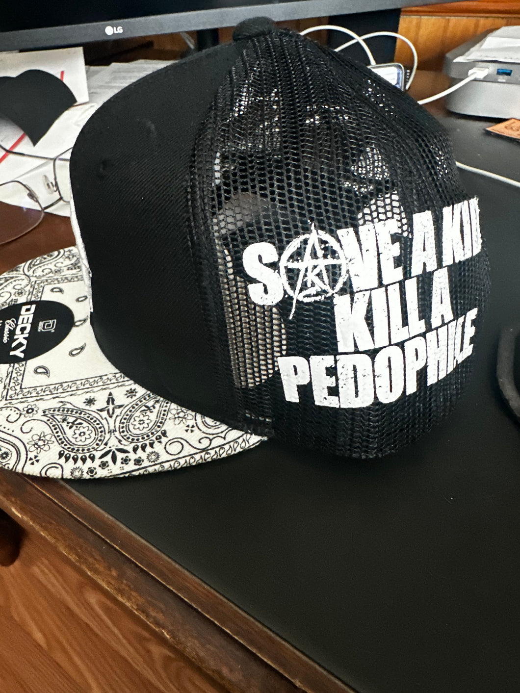 Save a kid side hat