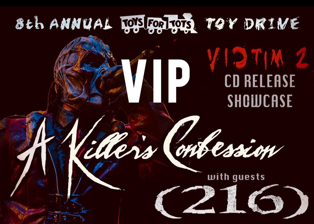 VIP FOR ALBUM RELEASE SHOW 11/29/25 TICKET NOT INCLUDED