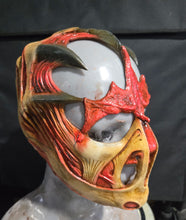 Load image into Gallery viewer, Red hummingbird 3/4 mask
